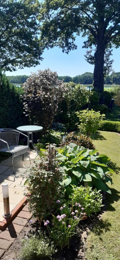 Bungalow Idylle Am See Neuruppin Bagian luar foto